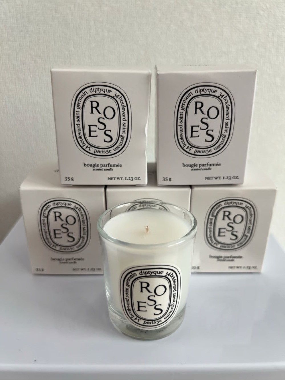 diptyque Roses Candle 35g / 1.23oz - Picture 3 of 5